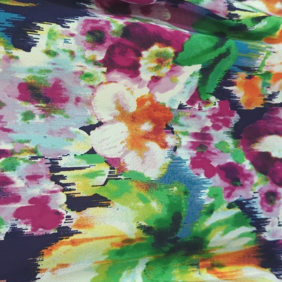 AGB abstract flower print, size 20x, great dress for work - Picture 6 of 6